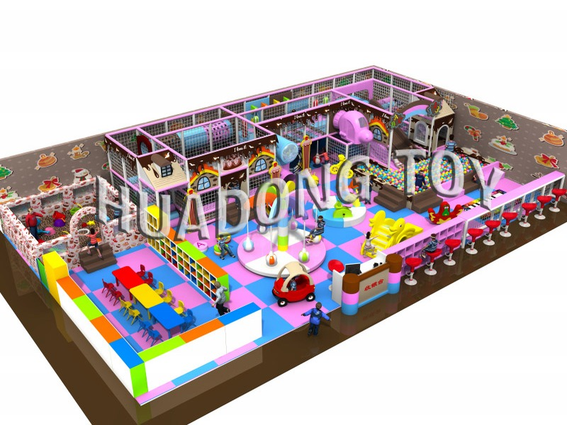 Wewnętrzny plac zabaw Candy House HD15B-063A